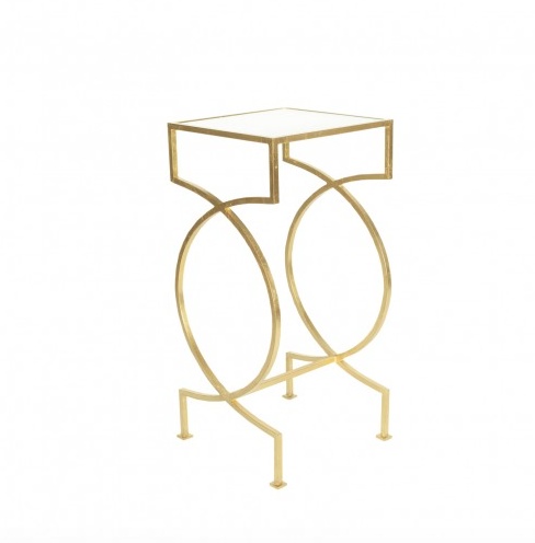 Samantha Gold Side Table Wostbrock Home Samantha Gold Side Table