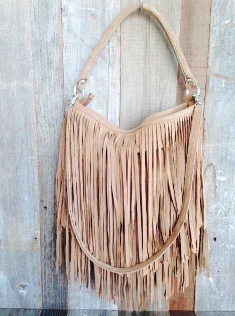 Kippy S Leather Fringe Bag In Camel Suede Urban Clothes Kippy S Leather Fringe Bag In Camel