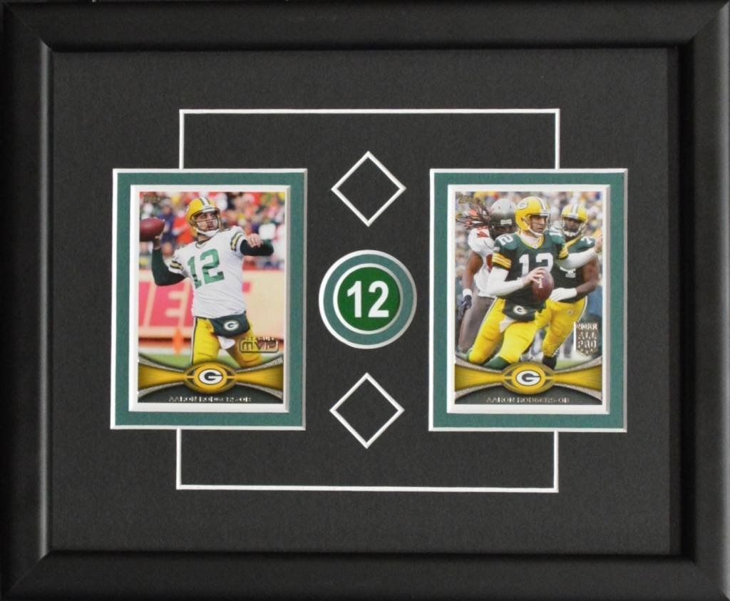 Aaron Rodgers 8x10 Frame Green Bay Packers Ajw Sportscards Aaron Rodgers 8x10 Frame Green Bay Packers