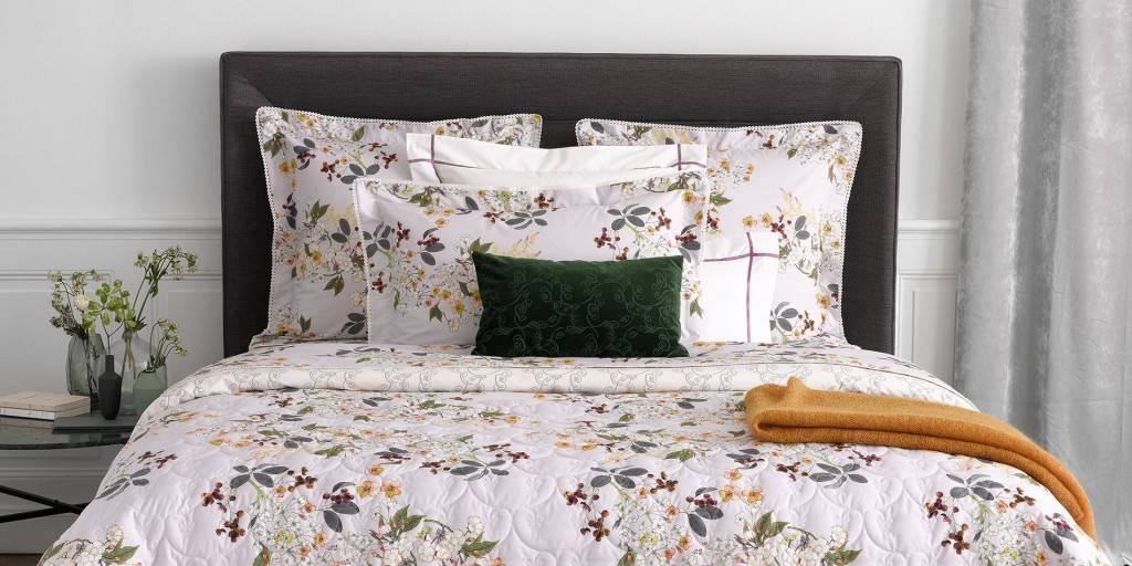 Yves Delorme Louise Bedding Cotton Percale Linen Alley Yves Delorme Louise Bedding Cotton Percale