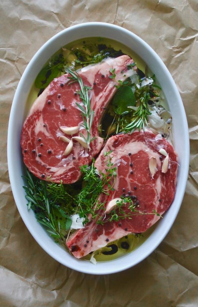 Marinade traditionnelle pour viande rouge