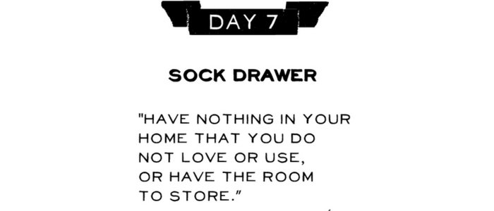 Day 7: Sock Drawer