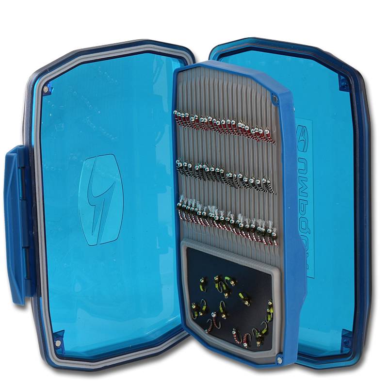 Umpqua Feather Merchants Umpqua UPG HD Midge Fly Box Blue Angler's Covey