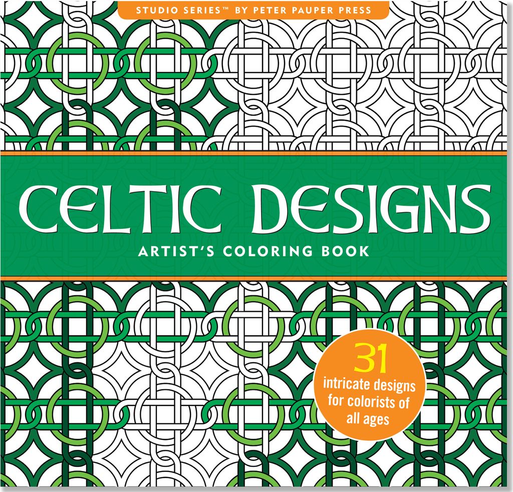 NOVELTY CELTIC COLORING BOOK - Irish Crossroads NOVELTY CELTIC COLORING BOOK - Irish Crossroads