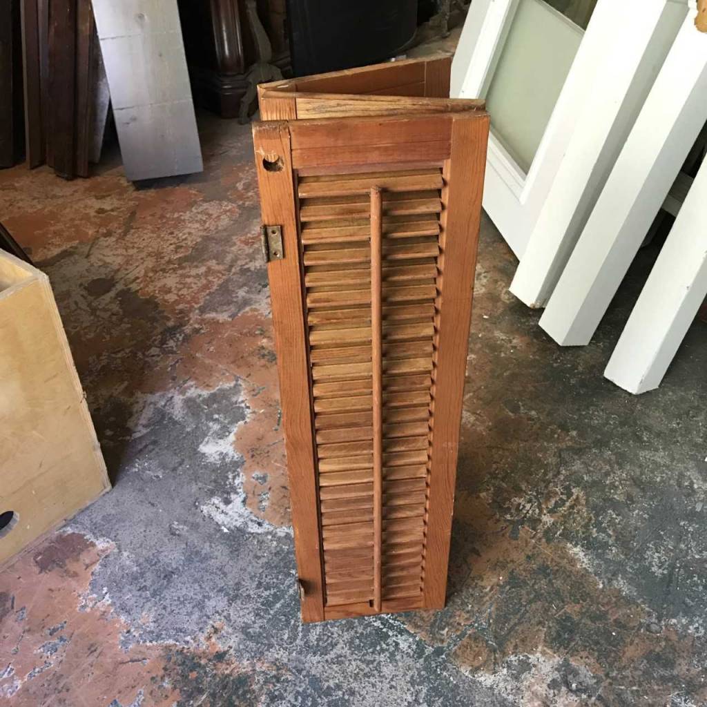 Small Tri Fold Wooden Shutters Sarasota Architectural Salvage Small Tri Fold Wooden Shutters