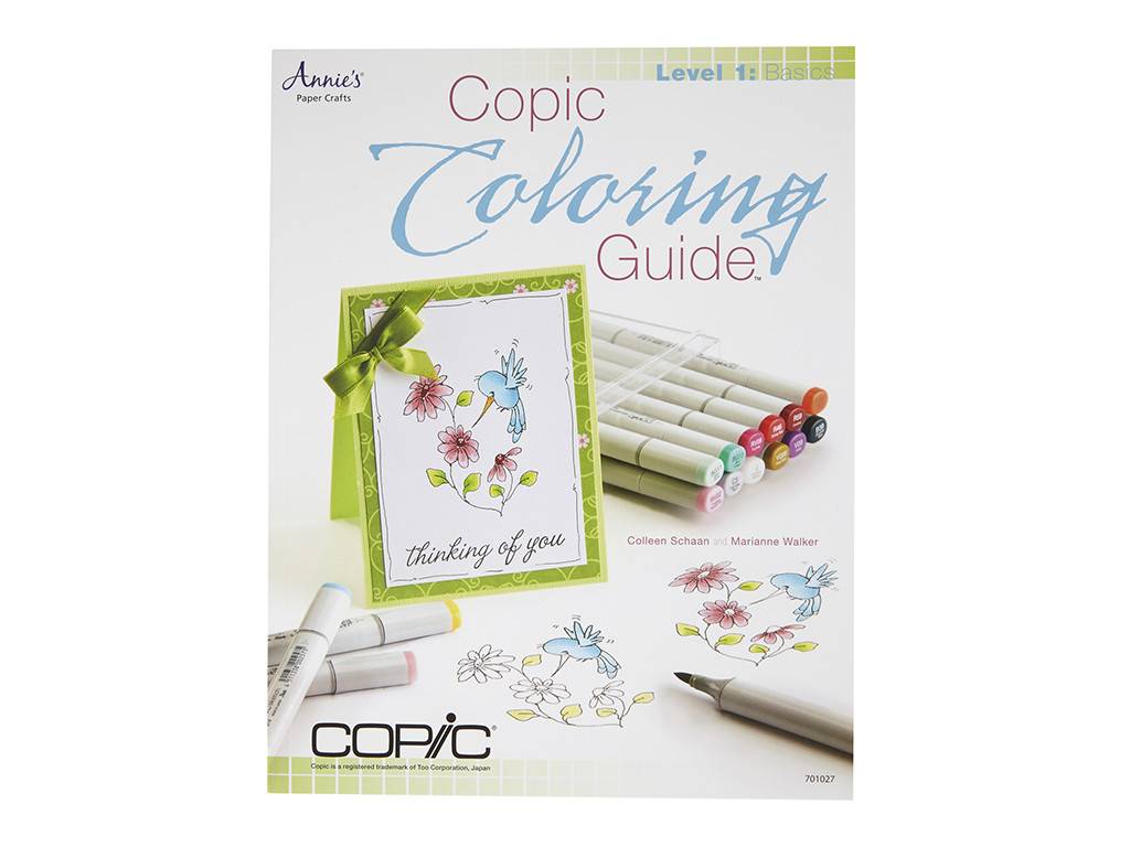 Copic COPIC COLORING GUIDE LEVEL 1 Colours Artist Supplies