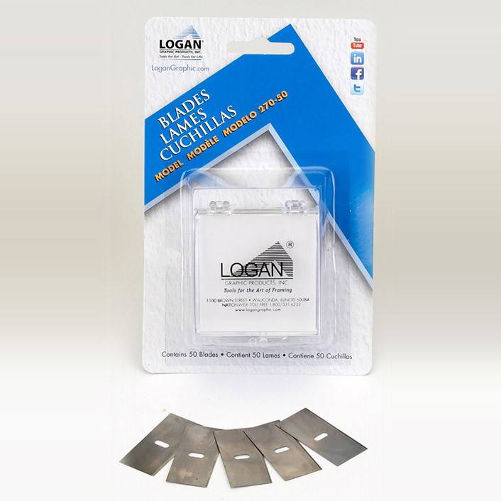 LOGAN LOGAN 270 BLADES 50/PK 27050 Colours Artist Supplies