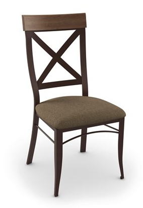 Amisco Kyle Dining Chair With Upholstered Seat Portfolio Interiors Amisco Kyle Dining Chair With Upholstered Seat