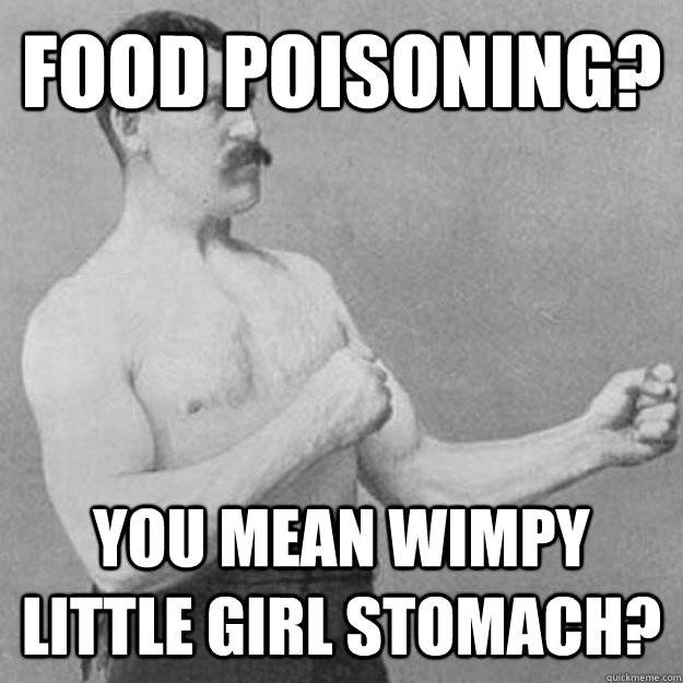 Mrs Yuck gets Food Poisoning