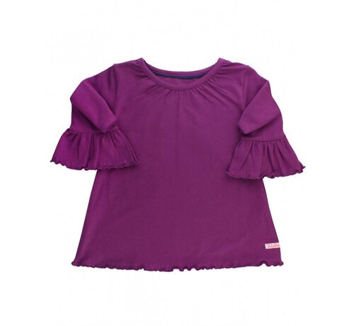 RuffleButts Plum Belle Top