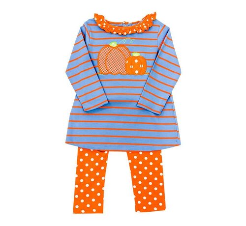 The Bailey Boys, inc Pumpkin Tunic Legging Set
