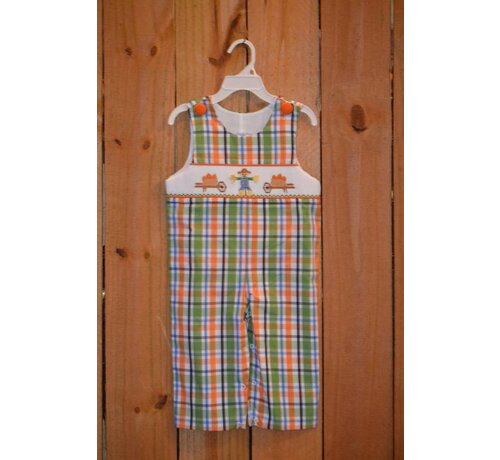 Happy Fall Smocked Longall