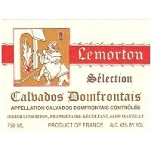 Lemorton Calvados Domfrontais 'Selection', Normandy, France (750ml) Lemorton Calvados Domfrontais 'Selection', Normandy, France (750ml)