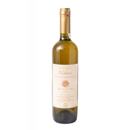 Koutsoyannopoulos 'Nikteri' Assyrtiko 2012, Santorini, Greece Koutsoyannopoulos 'Nikteri' Assyrtiko 2012, Santorini, Greece