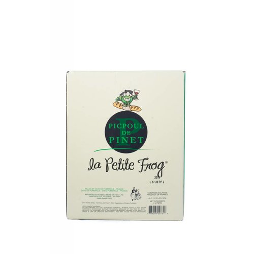 La Petite Frog Picpoul de Pinet 2016, Languedoc-Roussillon, France (3000ml Box) La Petite Frog Picpoul de Pinet 2016, Languedoc-Roussillon, France (3000ml Box)
