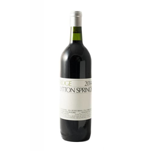 Ridge Lytton Springs 2014, Dry Creek Valley, California (750ml) Ridge Lytton Springs 2014, Dry Creek Valley, California (750ml)