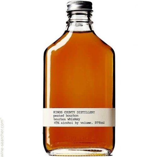 Kings County Distillery American Whiskey 'Peated Bourbon', Brooklyn, New York (200ml) Kings County Distillery American Whiskey 'Peated Bourbon', Brooklyn, New York (200ml)