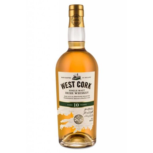West Cork West Cork 'Single Malt' 10 Year Irish Whiskey, Ireland (750ml) West Cork West Cork 'Single Malt' 10 Year Irish Whiskey, Ireland (750ml)
