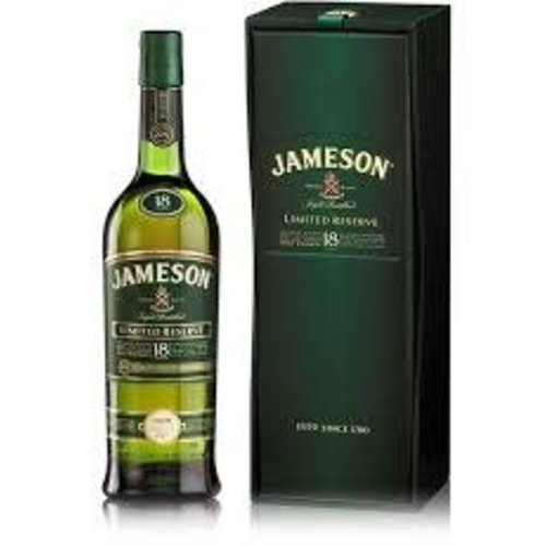 Jameson Blended Irish Whiskey, Limited Reserve 18 Years, Ireland (750ml) Jameson Blended Irish Whiskey, Limited Reserve 18 Years, Ireland (750ml)