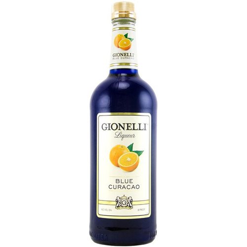 Gionelli Liqueur 'Blue Curacao', Minnesota (1000ml) Gionelli Liqueur 'Blue Curacao', Minnesota (1000ml)