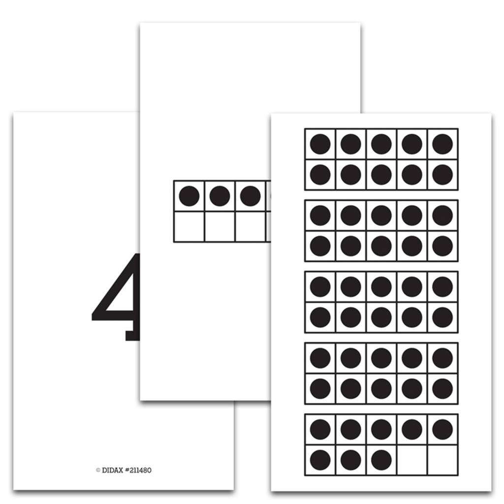 1 50 Ten Frame Cards