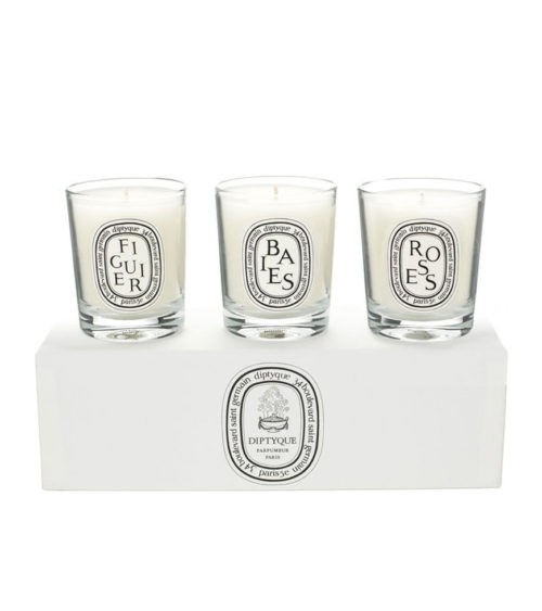 DIPTYQUE CANDLE/MINI'S SET/3 Longoria Collection