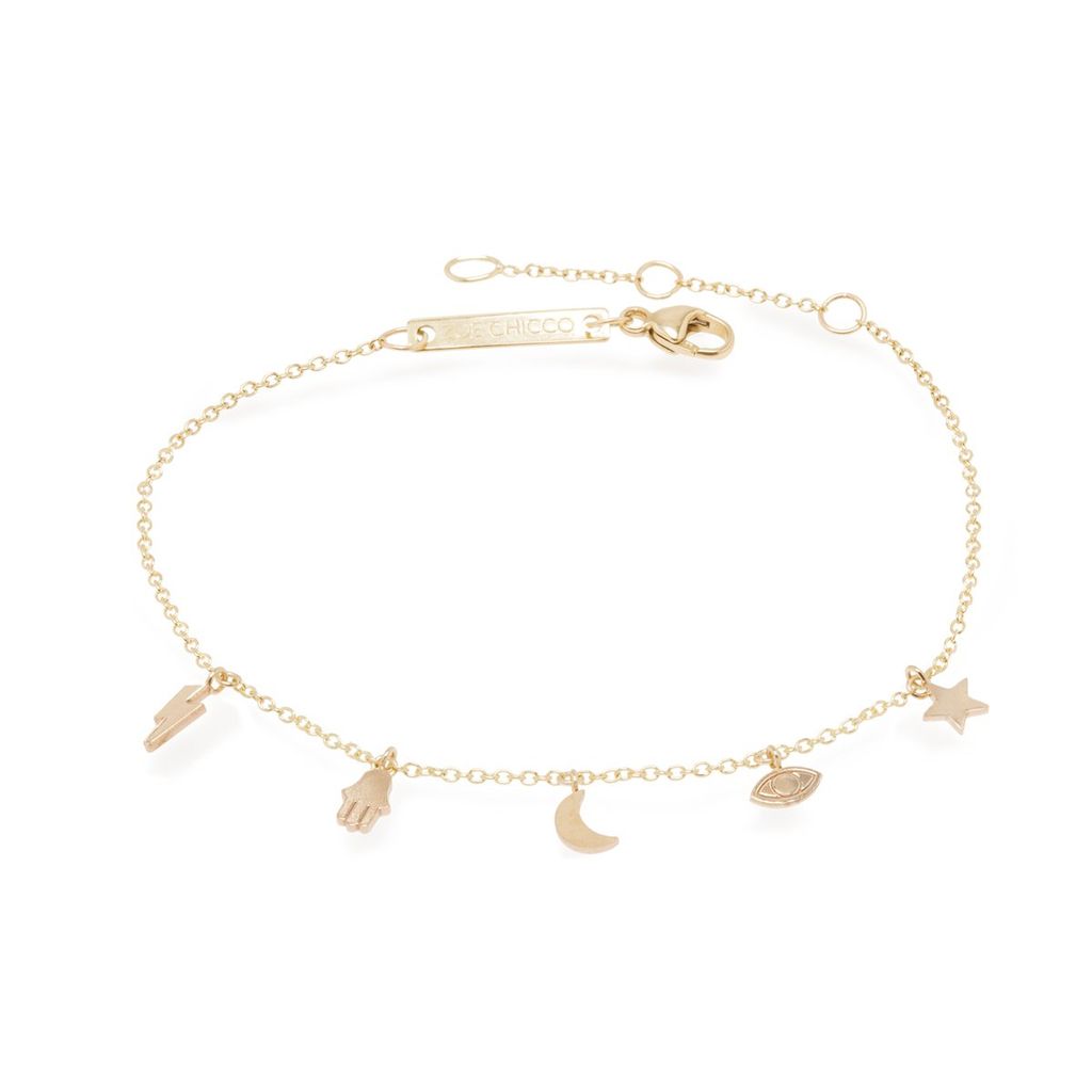 Zoe Chicco Itty Bitty Good Luck Charm Bracelet Longoria Zoe Chicco Itty Bitty Good Luck Charm Bracelet