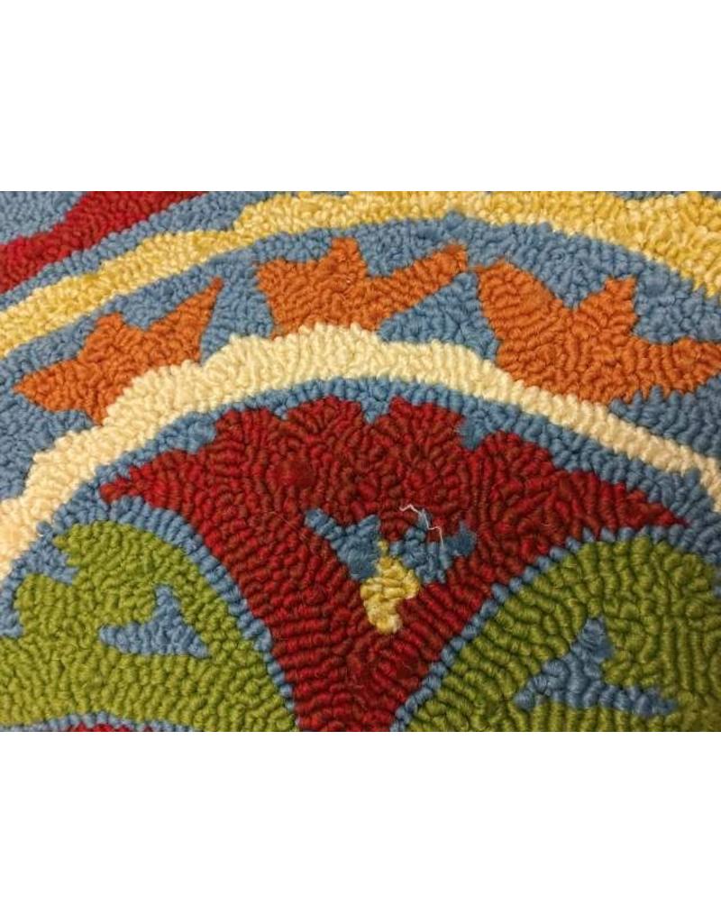 Fair Winds Denim Blue Medallion Area Rug Heirloom Home Fair Winds Denim Blue Medallion Area Rug