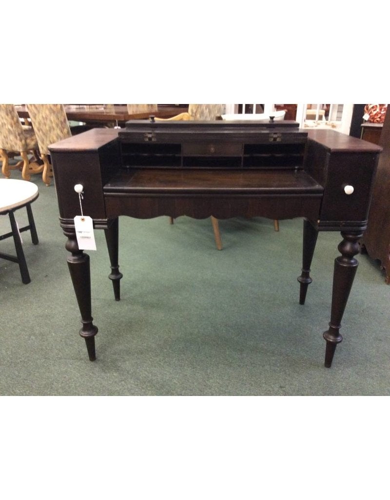 Antique Solid Wood Flip Top Desk Heirloom Home Antique Solid Wood Flip Top Desk
