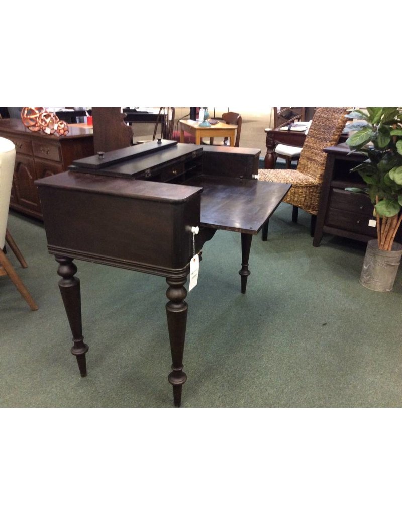 Antique Solid Wood Flip Top Desk Heirloom Home Antique Solid Wood Flip Top Desk