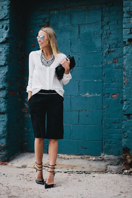 How To Style Shorts For Work