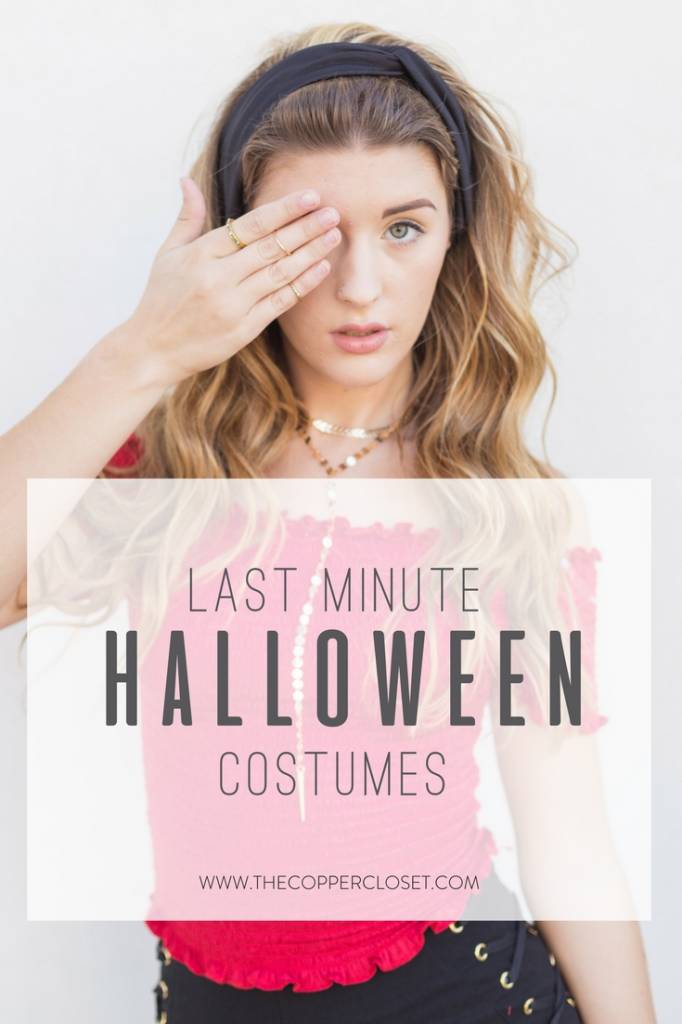 Halloween Costume Ideas in Your Closet