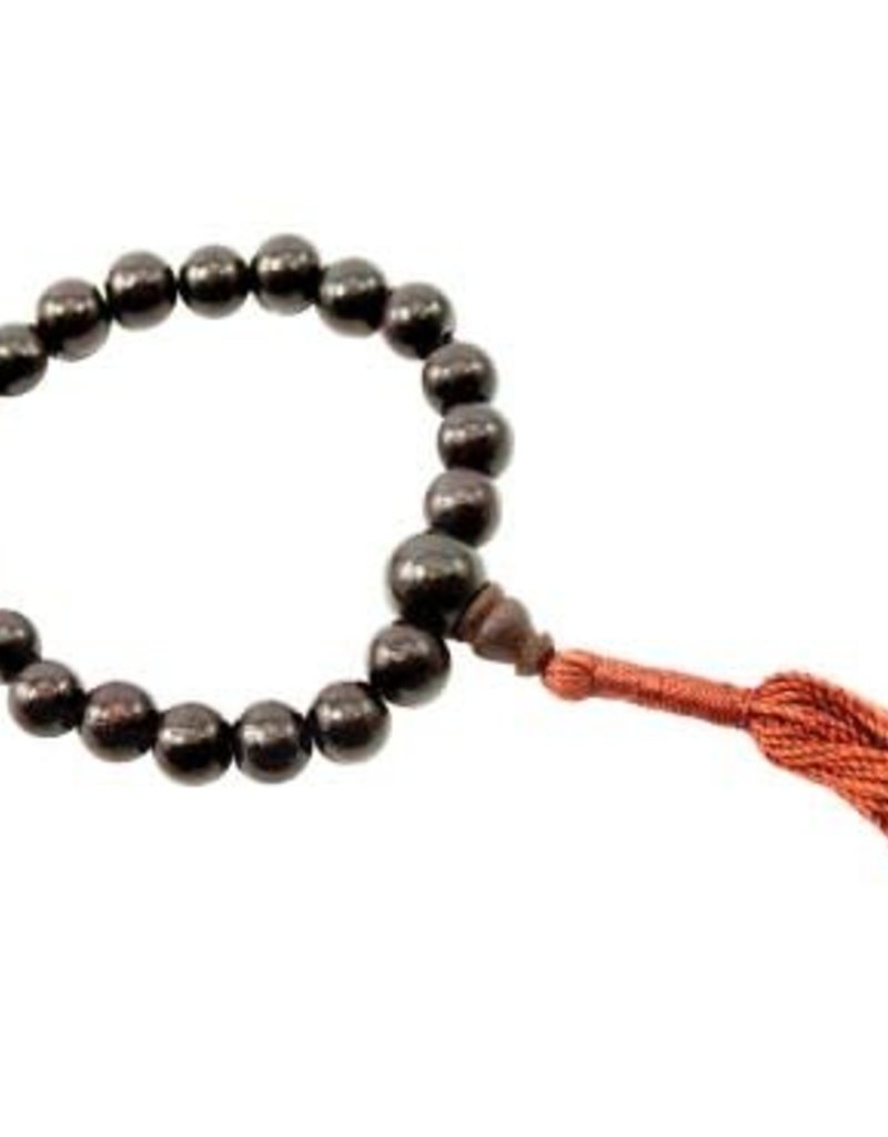 Rosewood Mala Bracelet Kindred Fair Trade Handcrafts Rosewood Mala Bracelet
