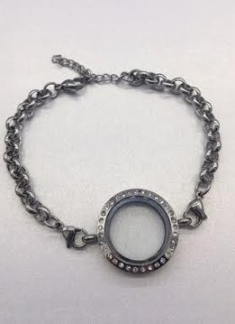 Floating Charms It S A Bling Thing Floating Charm Bracelet W Rhinestones