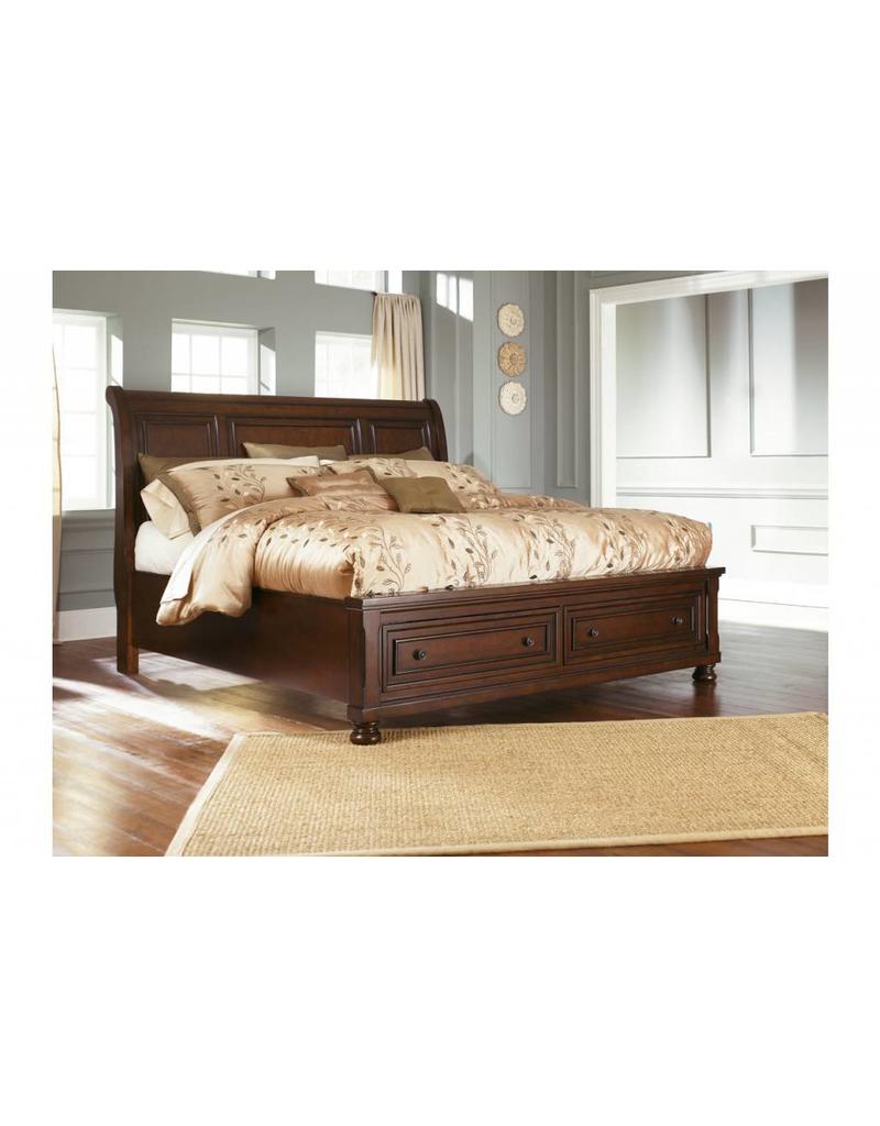 Porter 6 Piece Bedroom Set King Sleigh Livin Style Furniture Ashley Furniture Porter 6 Pc King Sleigh Bedroom Set