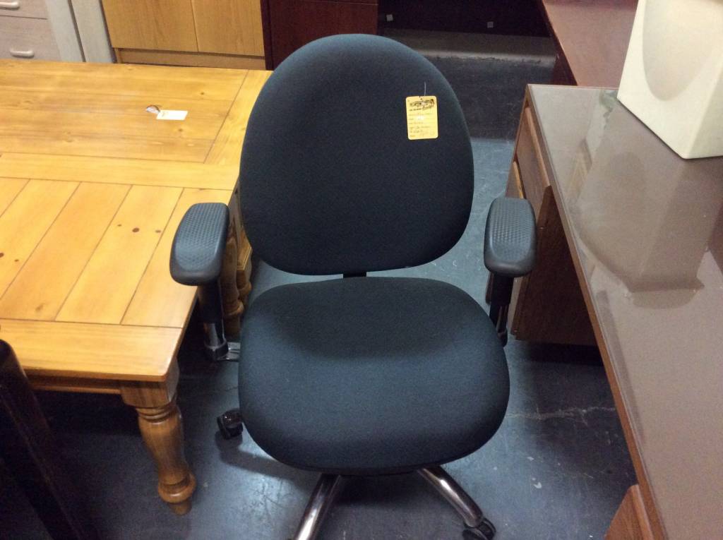 Office Chair Dark Green Recycled Furniture