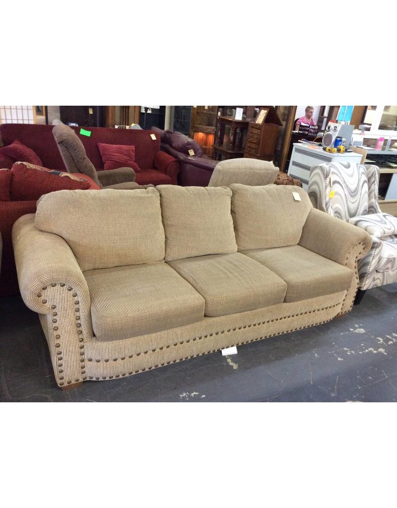 Sofa Sleeper Queen Tan Tweed Recycled Furniture Sofa Sleeper Queen Tan Tweed