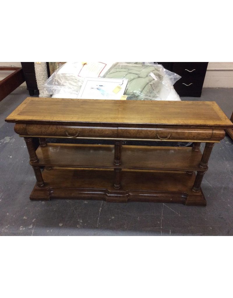 Sofa Table 2 Drawer Maple Recycled Furniture Sofa Table 2 Drawer Maple