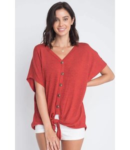 Dot Print Button Detail Long Sleeve T Shirt Dot Print Button Detail Long Sleeve T Shirt