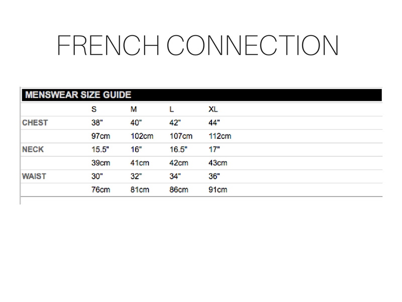 French Connection Dress Size Chart