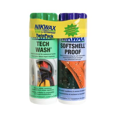Nikwax Softshell DuoPack 300mL