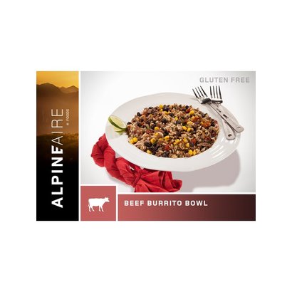 AlpineAire Foods Beef and Rice Burrito Bowl