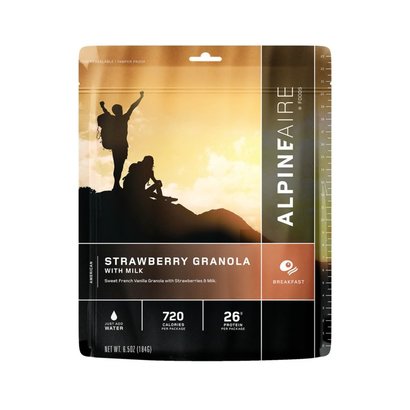 AlpineAire Foods Strawberry Granola with Milk