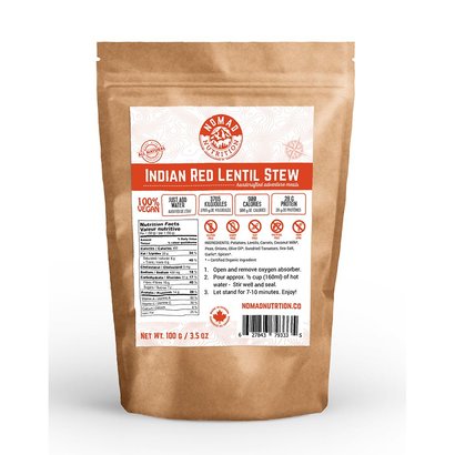 Nomad Nutrition Indian Red Lentil Stew