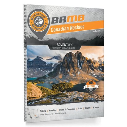 Backroad Mapbooks Canadian Rockies Spiral (3rd Edition)
