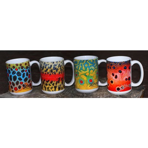 DeYoung Fish Flank Coffee Mug DeYoung Fish Flank Coffee Mug