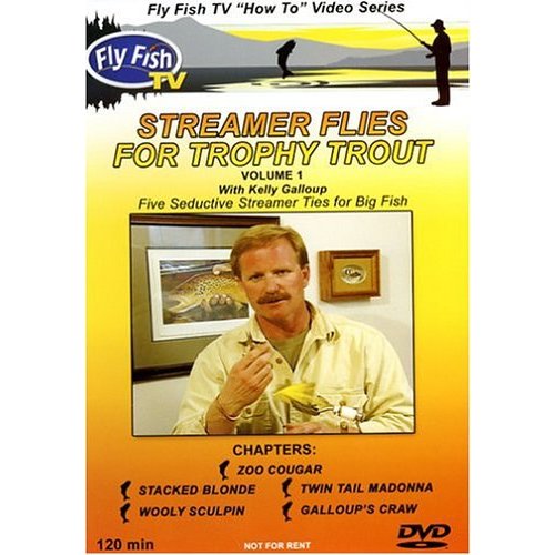 DVD-Streamer Flies for Trophy Trout Vol 1-Galloup DVD-Streamer Flies for Trophy Trout Vol 1-Galloup