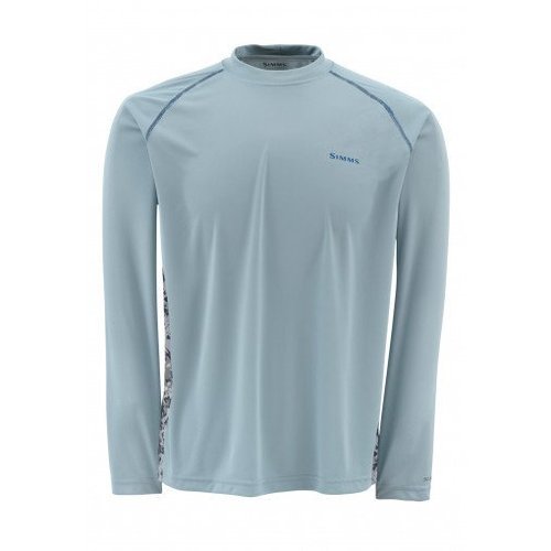 Simms Solarflex LS Crewneck Print Simms Solarflex LS Crewneck Print