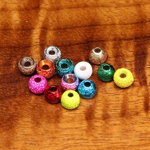 Hareline Gritty Brass Beads Hareline Gritty Brass Beads