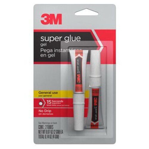 Scientific Anglers 3M Super Glue Gel-Two 2 gram Tubes Scientific Anglers 3M Super Glue Gel-Two 2 gram Tubes